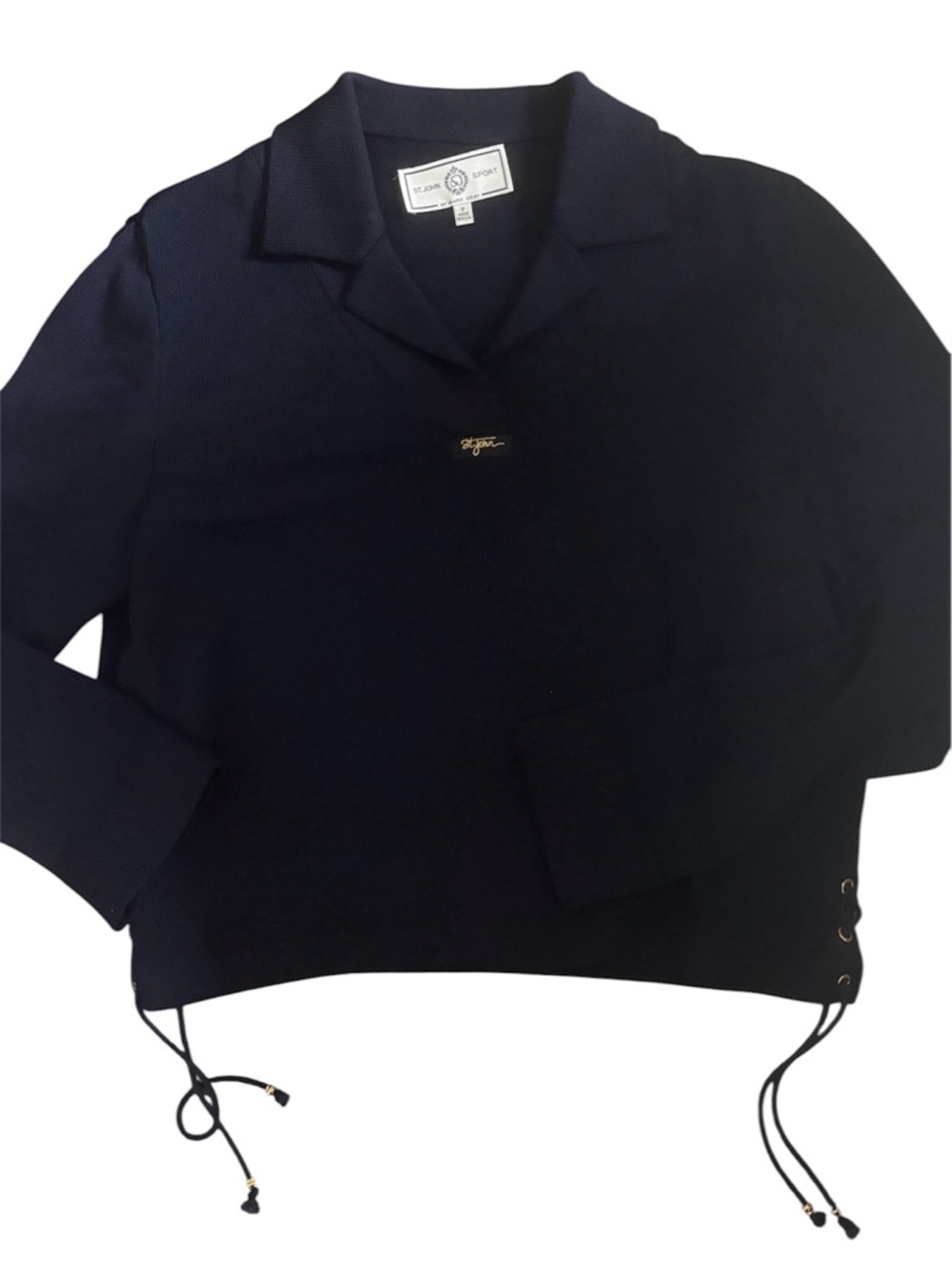 Vtg St John Sweater Santana Knit Women  Top Sport Pullover Equestrian